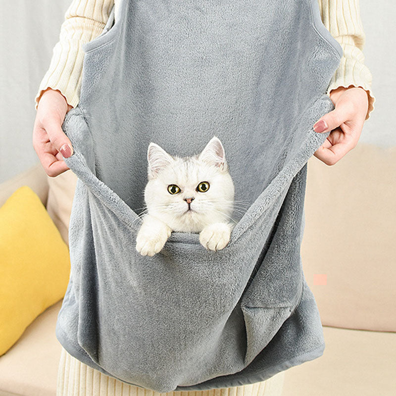 Soft Plush Camisole Pinafore For Pets